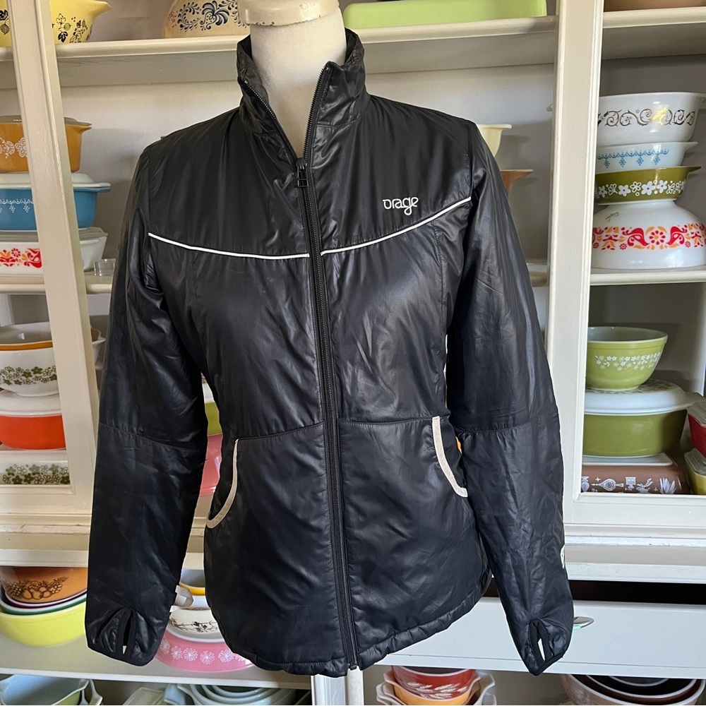 Orage Black Lightweight Ski Jacket - Size Small